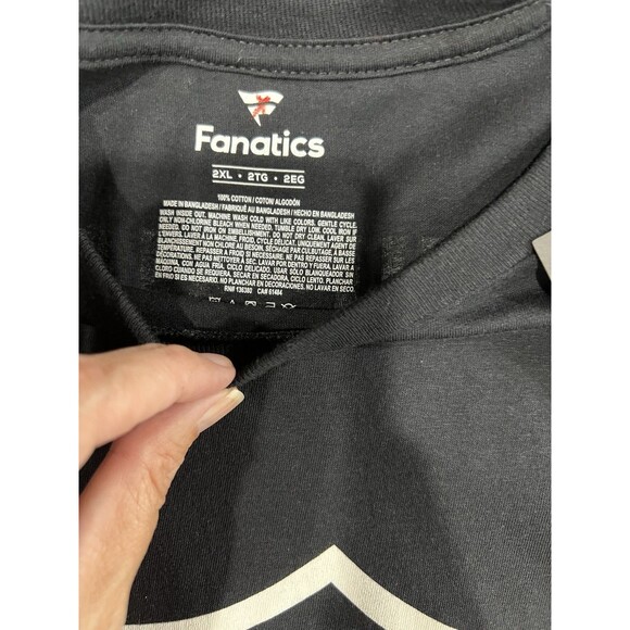 NFL Team Apparel Raiders Football Men’s Tshirt Size XXL NEW #80 Thomas - Picture 7 of 11